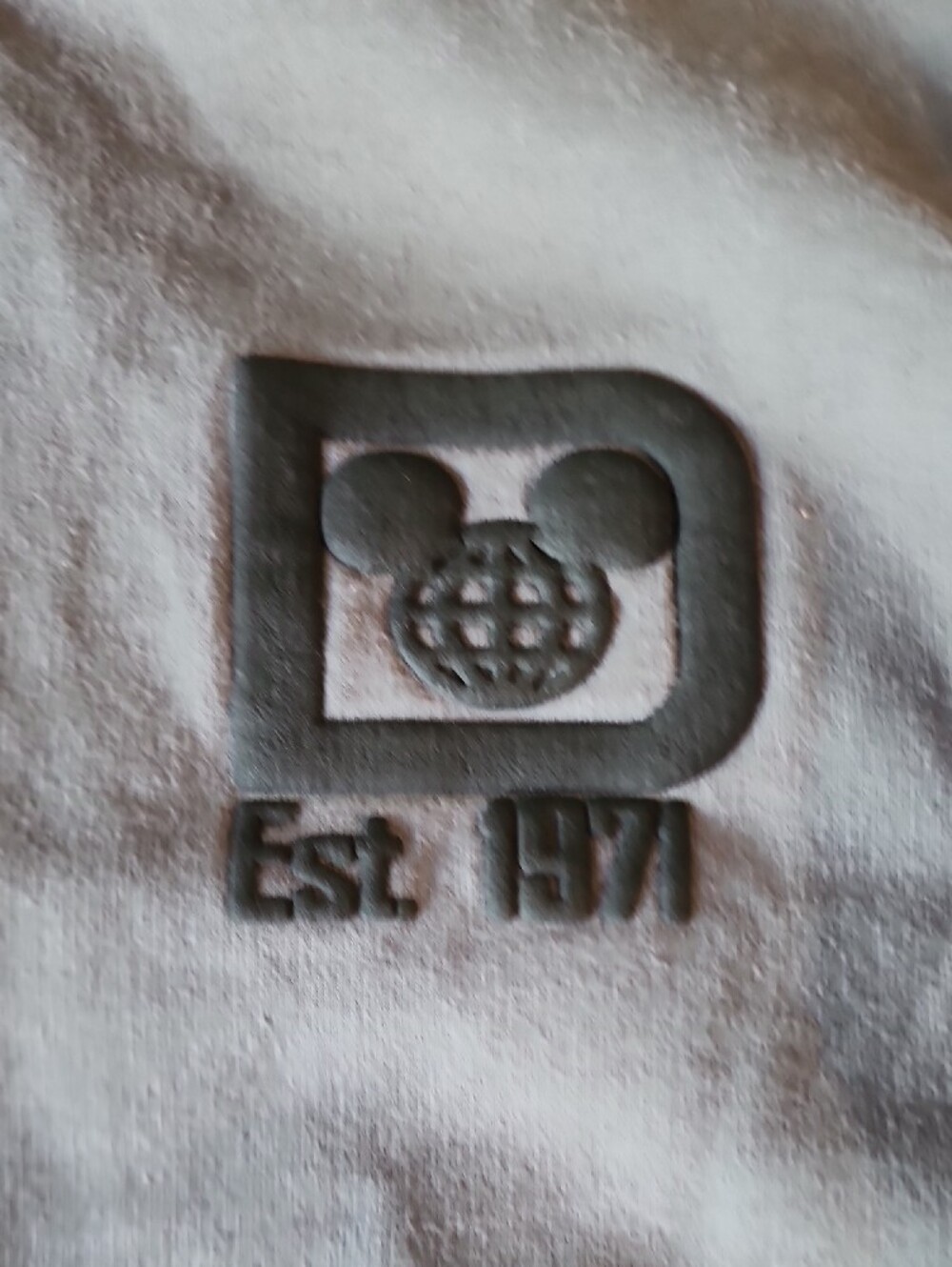 Disney Spirit Jersey Men's Gray Mickey Mouse Fleece Crewneck Pullover Size M - Picture 8 of 8